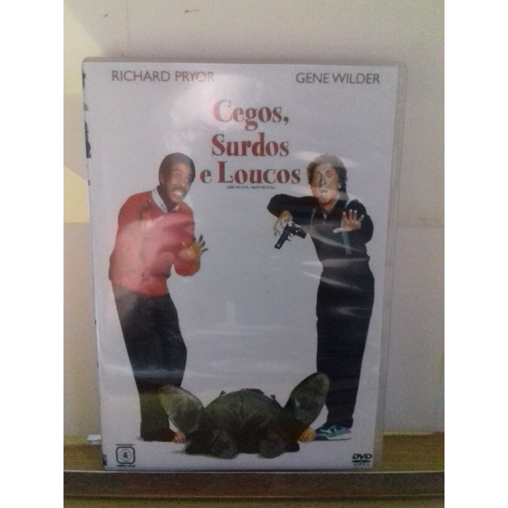 DVD Cegos, Surdos e Loucos 1989 Dublado/Dual Áudio HD1080p