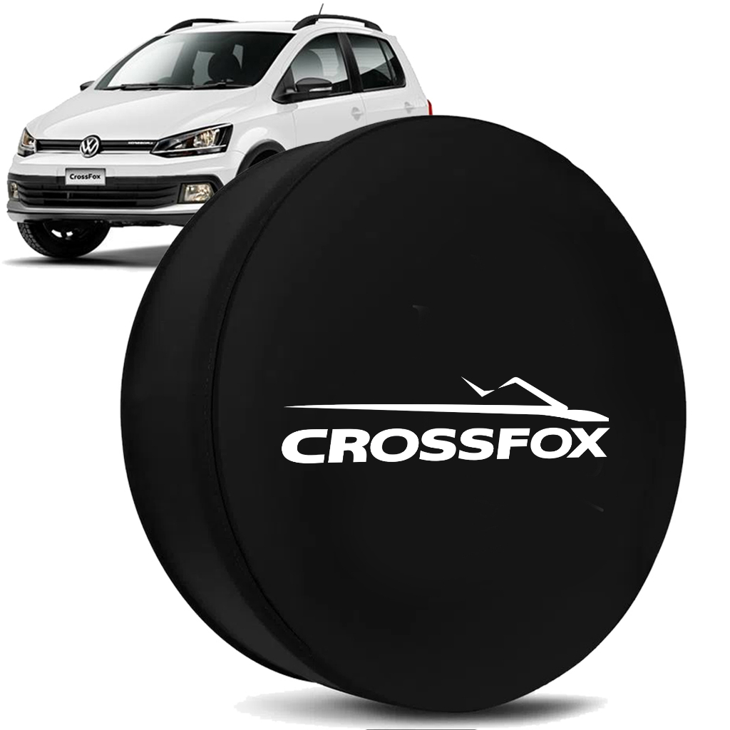 Capa Estepe Crossfox Step Pneu Aro 14/15/16 Diversas Estampas Preto ...