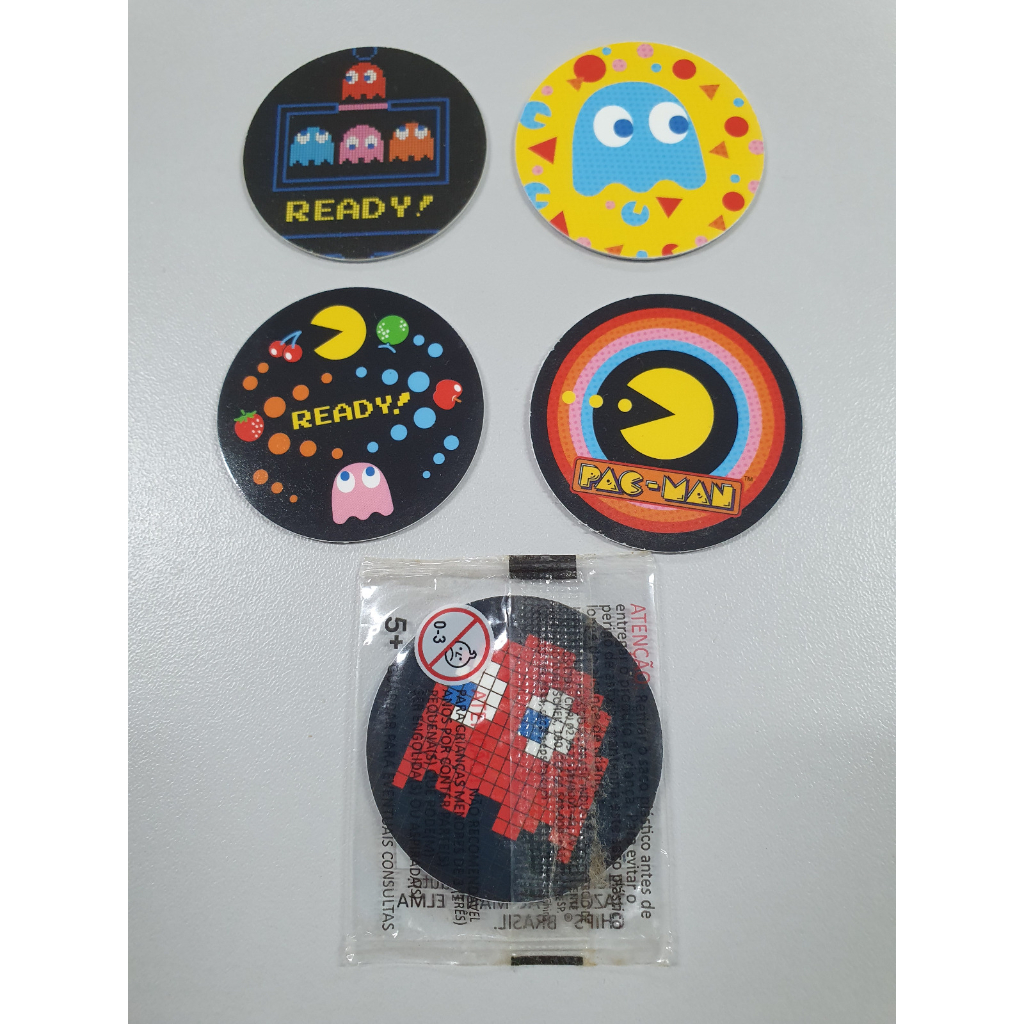 Tazos Pac-Man Elma Chips | Shopee Brasil