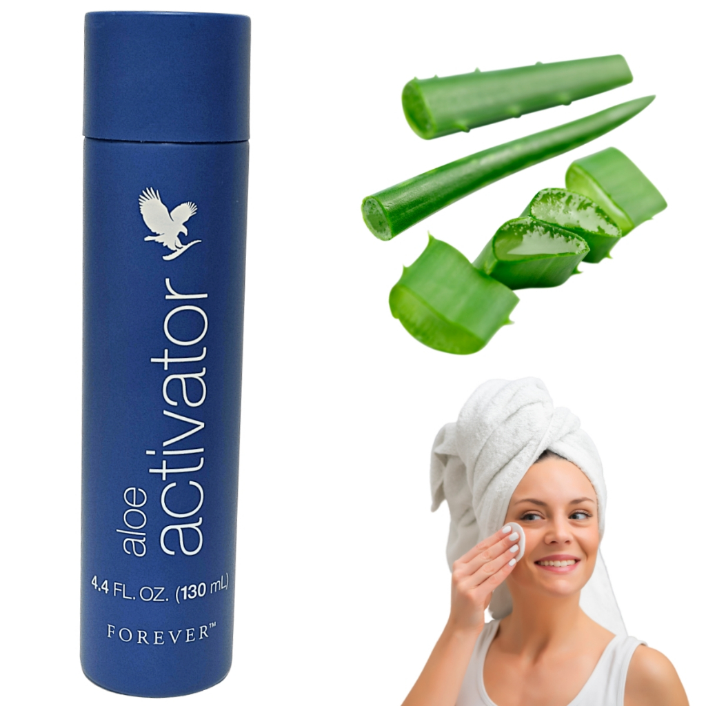 Aloe Activator 130ml, 98% Aloe Vera Estabilizado Forever Limpar