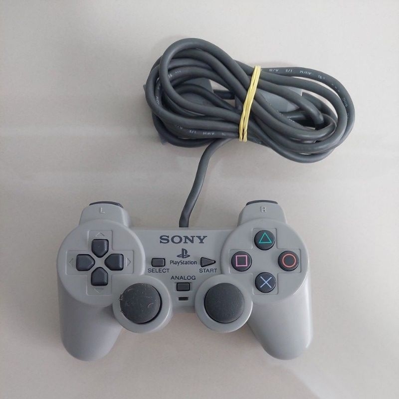 Controle Ps1 Fat com analógico Original Serie "H"