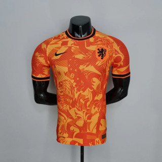 Camisa Seleção Holanda Training 22/23 s/n° Torcedor Nike Masculina - Laranja