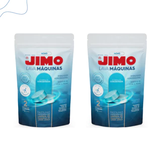 Kit 02 Limpa Máquina De Lavar Louças Pastilhas 4x17g Jimo