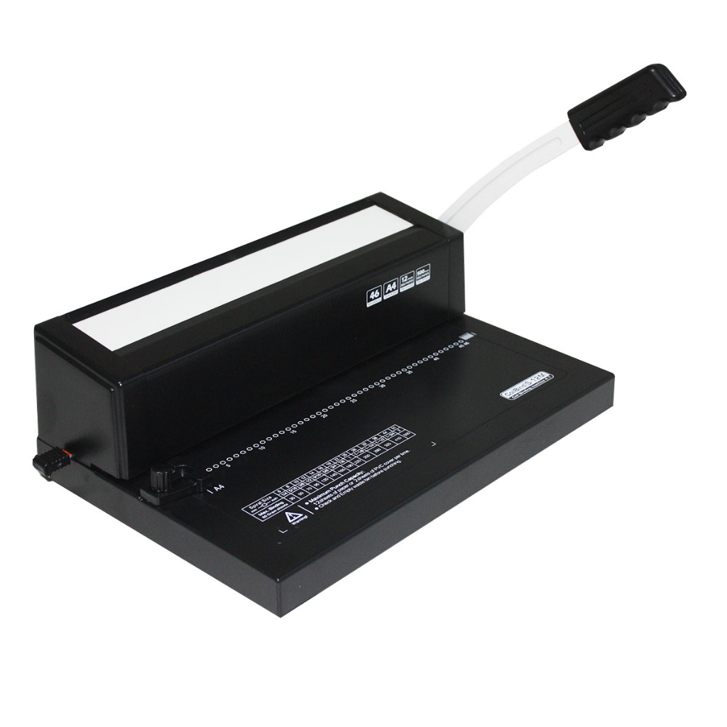 Máquina Encadernadora Espiral Perfuradora Encadernação A4