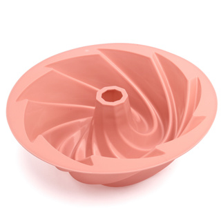 Forma De Silicone Com Furo No Meio Para Bolo Tortas Pudins Formato Espiral  Flexível Resistente a Altas Temperaturas - Meu Canto Shop