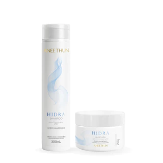 Kit Hidra Shampoo 300mL e Máscara 250g Aneethun