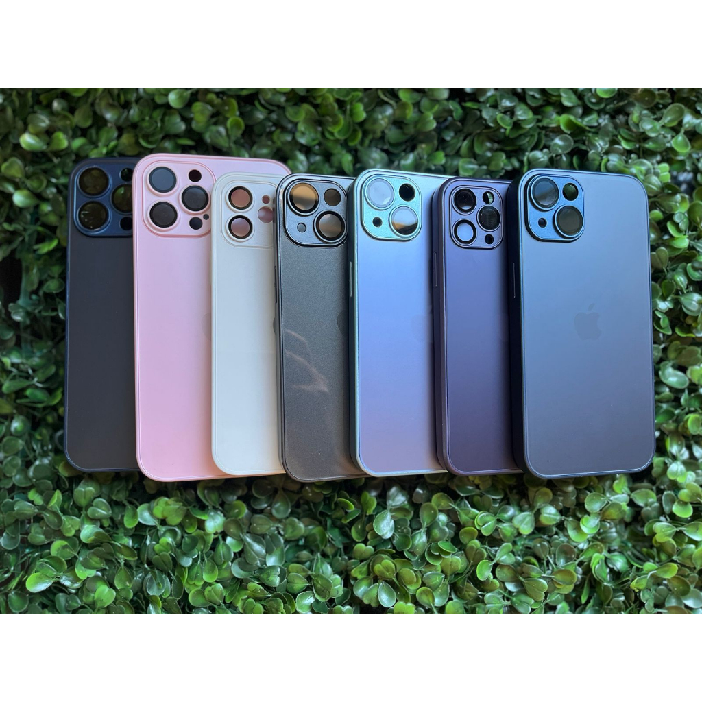 Capa Ag Glass De Vidro Fosco Para Iphone E Pro Max Todos Modelos Shopee Brasil