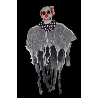 Decoração Halloween Fantasma Caveira Maximus 100cm Dia Das Bruxas