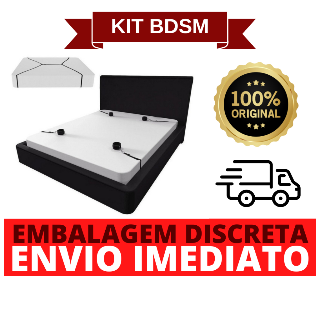 Kit Prender Na Cama Algema Amarrar Corda Dia Dos Namorados | Shopee Brasil