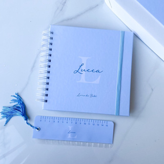 Álbum Livro do Bebê Memórias Clean Menino