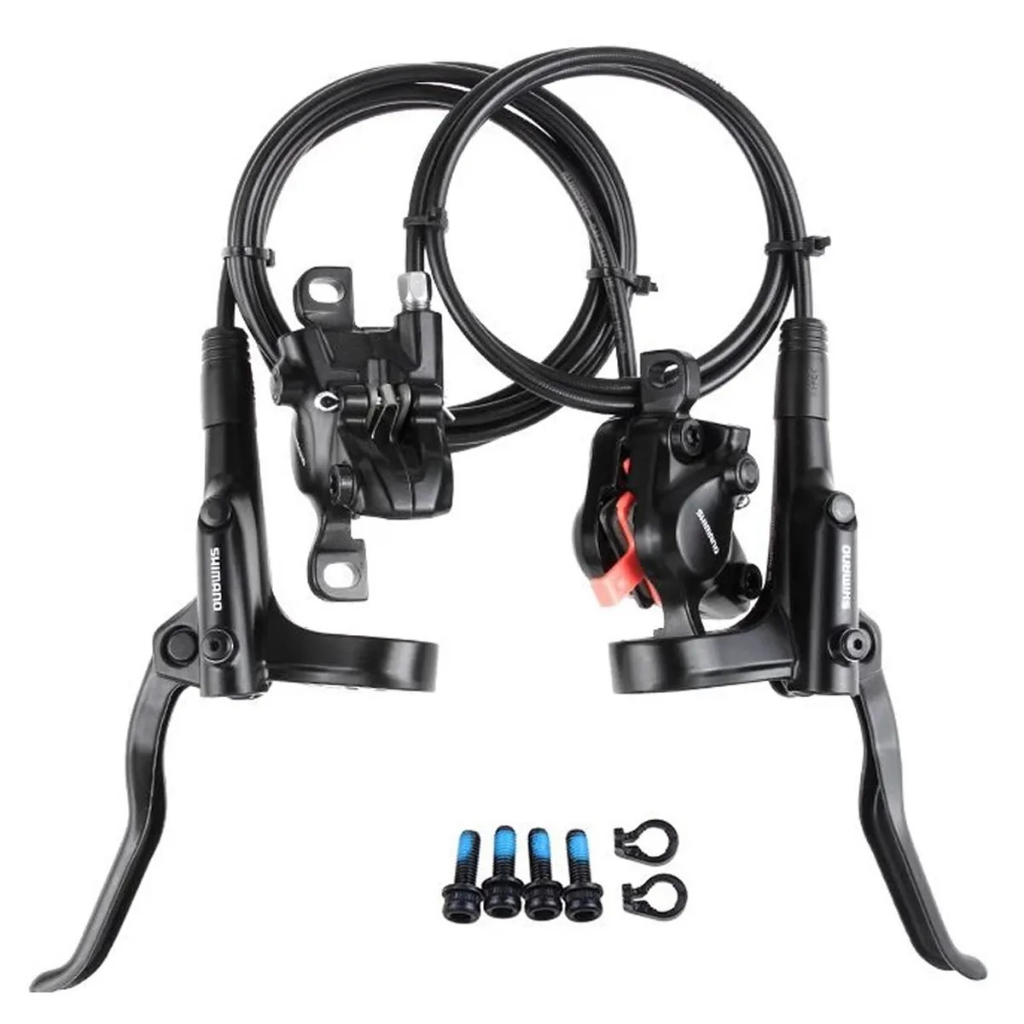 Kit Jogo Freio Disco Hidraulico Shimano Mt200 Bike Mtb