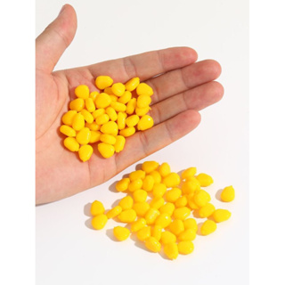 Kit 100 Iscas Artificiais Milho Tilapia Piapara Piau Amarelo