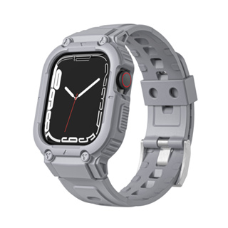 Pulseira Esportiva com Case Anti Shock para Apple Watch 45mm