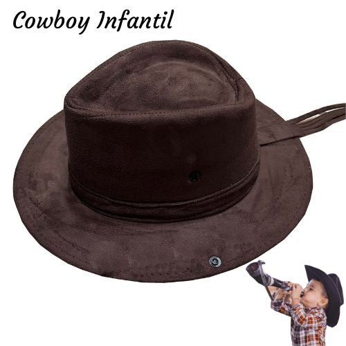 GALPADA 1 Conjunto Chapéu De Caubói Chapéu De Jovem Chapéu De Feminino  Chapéu De Festa Country Lindo Chapéu De Traje De Vaqueira Moda Decorar  Tecido Não Tecido Filho : : Moda