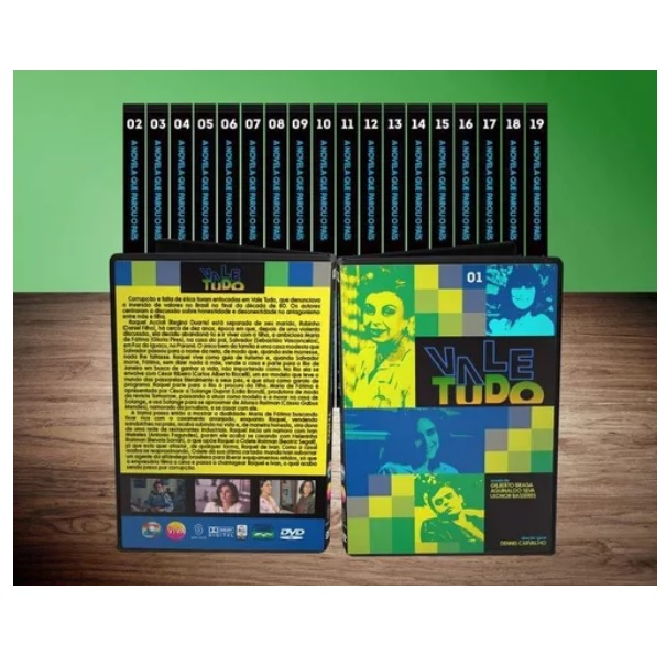 Novela VALE TUDO completa em 75 dvds | Shopee Brasil