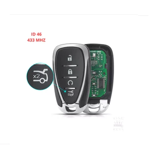 Chave Presença Novo Cruze 4 Botões 16 2017 2018 19 Completa