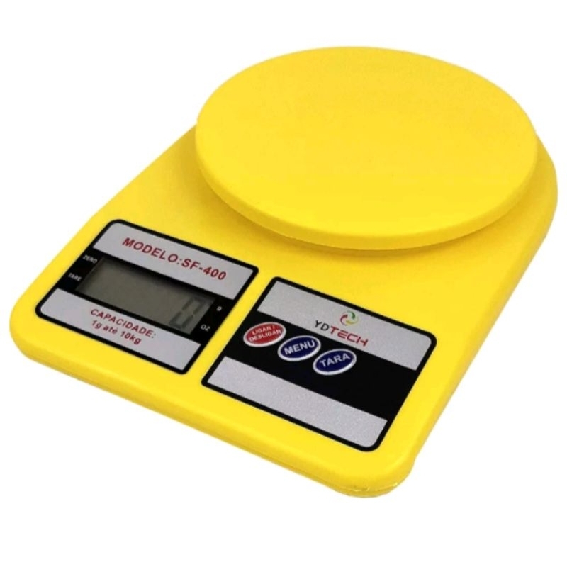 Balança digital pesar alimentos ideal cozinha | Shopee Brasil
