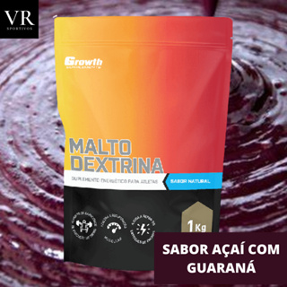 Suplemento Energético Malto Dextrina Dextrose 1kg Uva em Promoção