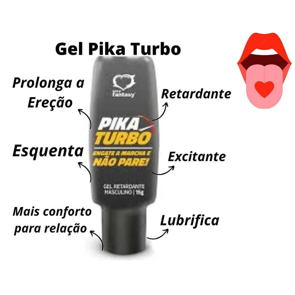 PIKA TURBO RETARDANTE GEL 15G SEXY FANTASY