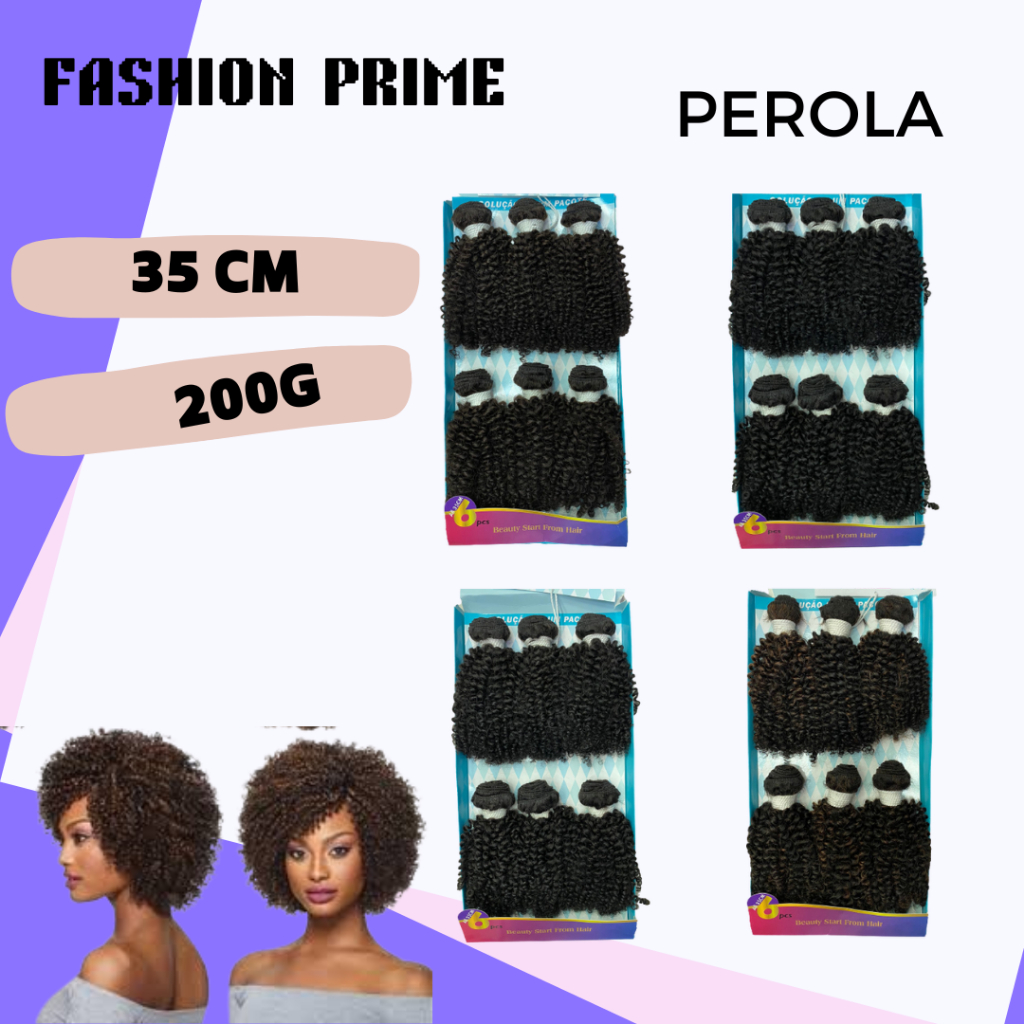 Cabelo Cacheado Bio Fibra Iza fashion Classic -300 gr em Promoção na Shopee  Brasil 2023