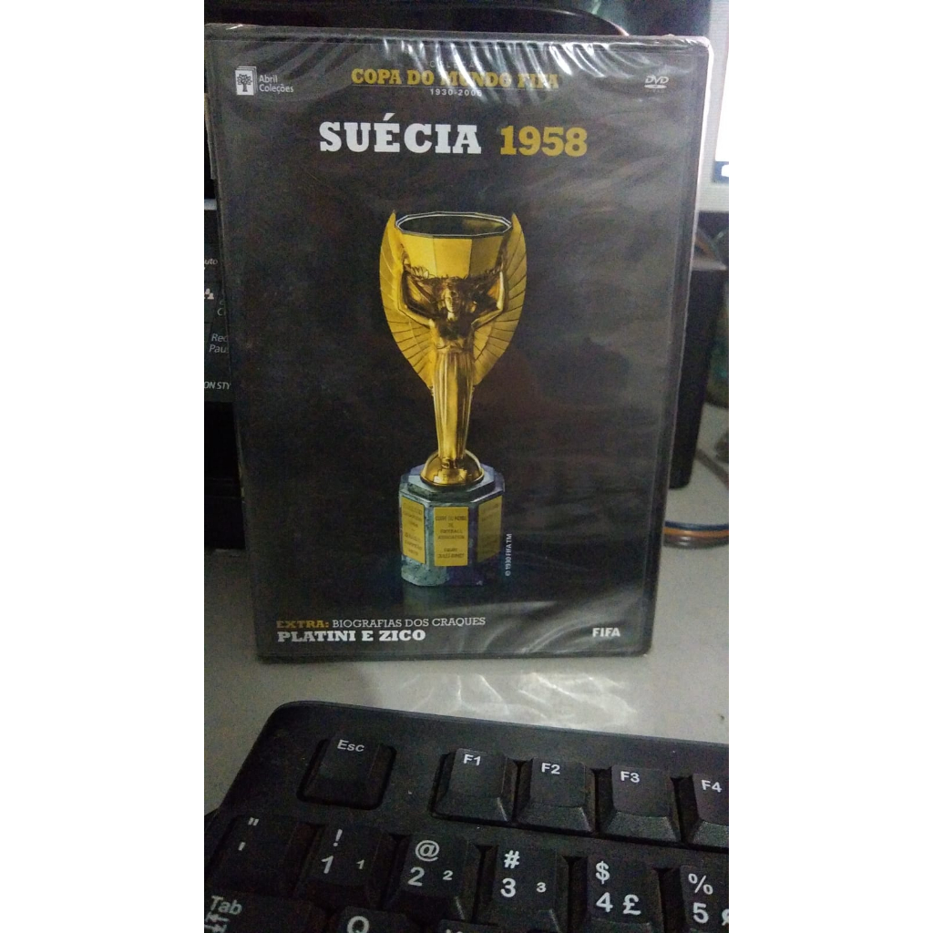 Dvd Documentário Jogos Da Copa Do Mundo 1994 E 2002 - (10dvd