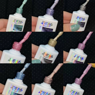Esmalte Magnético em Gel Uv/Led ZEM Reflexive Glitter Unha Holográfico