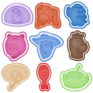 Cortador Toy Story Filme Desenho Full Biscoito Cookie Pasta Festa Decoração ESCOLHA