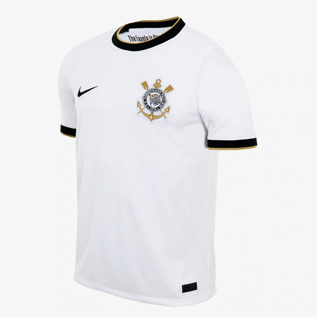 Camisa do Corinthians Branca 2022 - Tailandesa 1:1 Oficial | Shopee Brasil