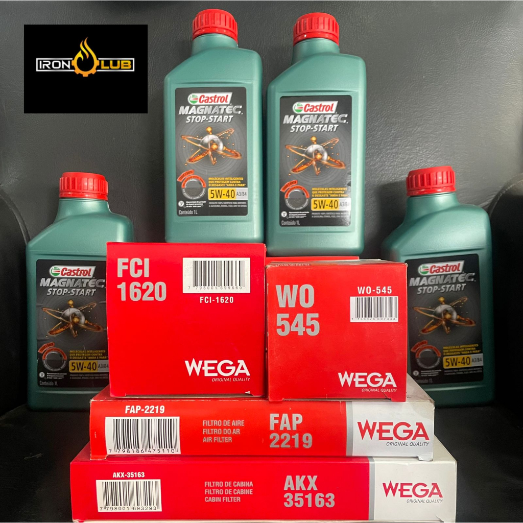 KIT TROCA DE ÓLEO FOX 1.6