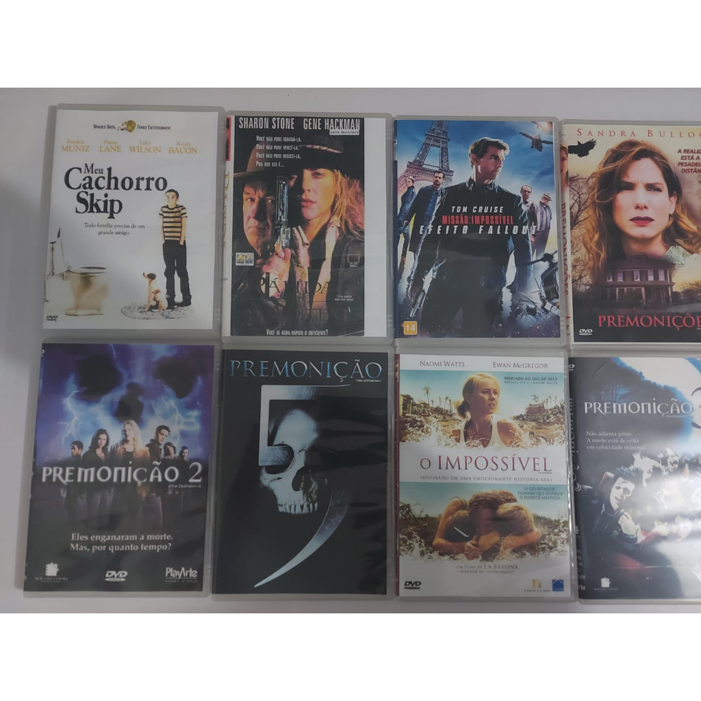 Box Dvd qualquer filme de A a Z, antigos, novos, etc | Shopee Brasil