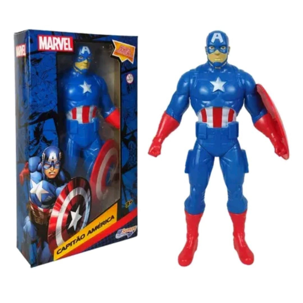 Boneco Thor Vingadores Marvel Super Heróis Brinquedos Semi