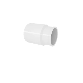 Bucha Redução Esgoto 50 Mm X 40 Mm Pvc Branco Kit 5 Unidade Envio Full