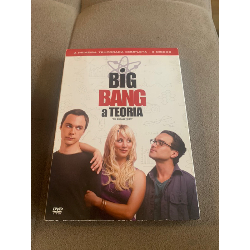 Box Dvd Big Bang: A Teoria- Primeira Temporada Completa- 3 Discos ...