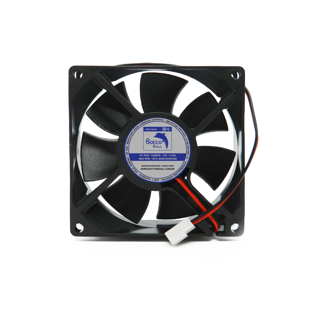 Ventole PWM Per Cooler Master FA08025M12LPA 8025 80MM 8cm Case - Foto 13