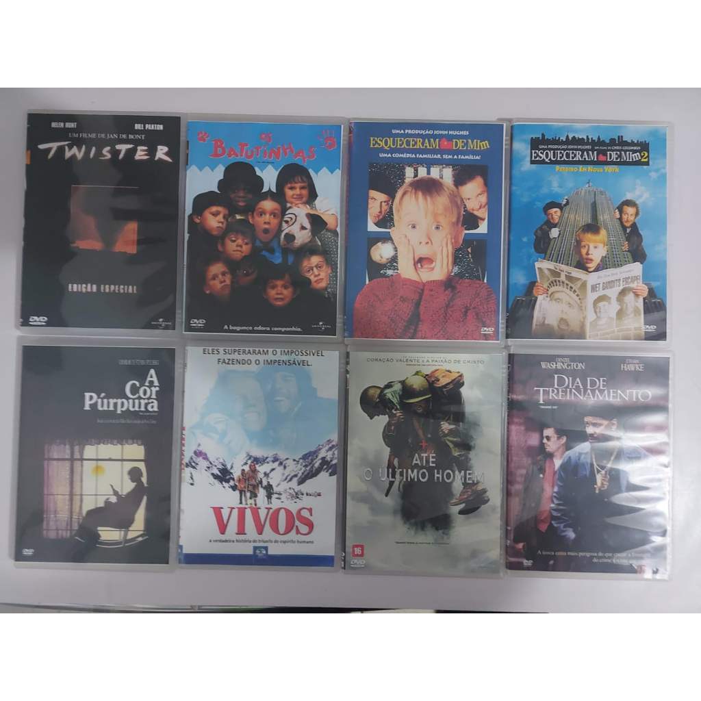 Box Dvd qualquer filme de A a Z, antigos, novos, etc | Shopee Brasil