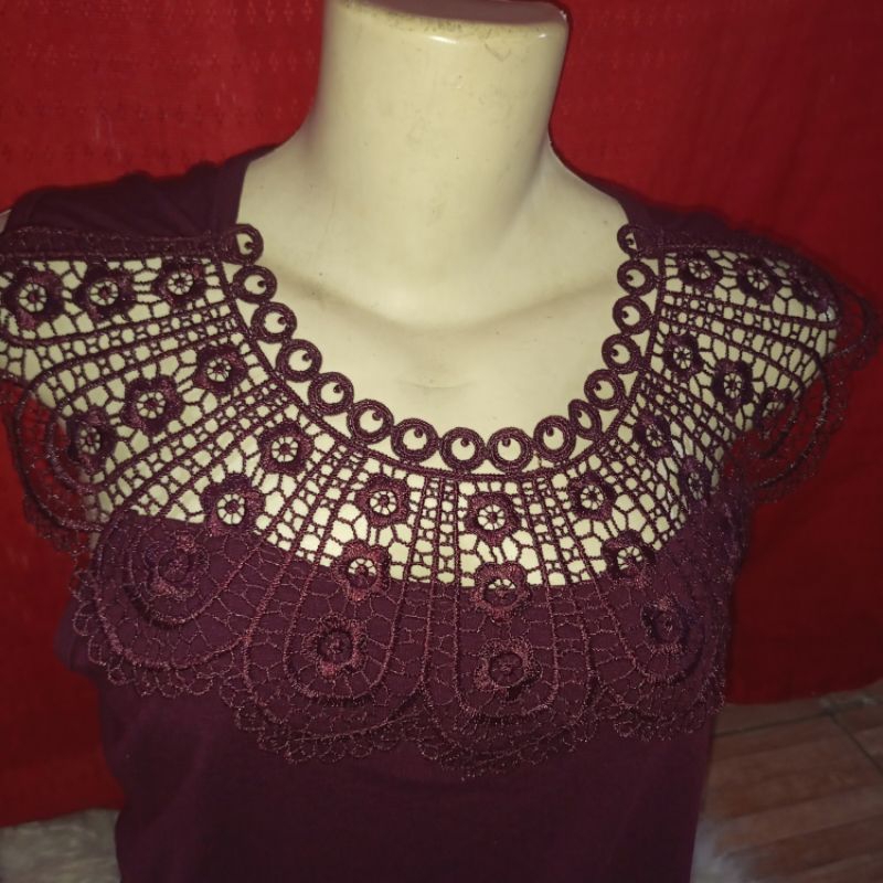 blusas plus size,moda feminina renda na gola