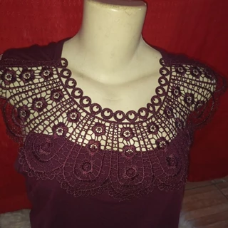 blusas plus size,moda feminina renda na gola