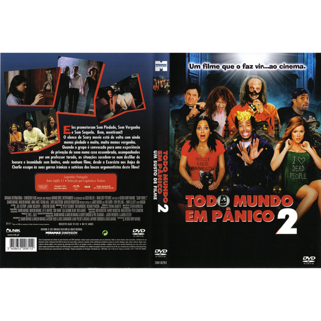 Dvd Pânico 2 Shopee Brasil