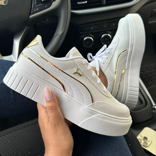 Tênis Plataforma Puma Feminino Casual Super Lancamento, Lindo, confortável e resistente Lançamento Frete Grátis Envio Imediato