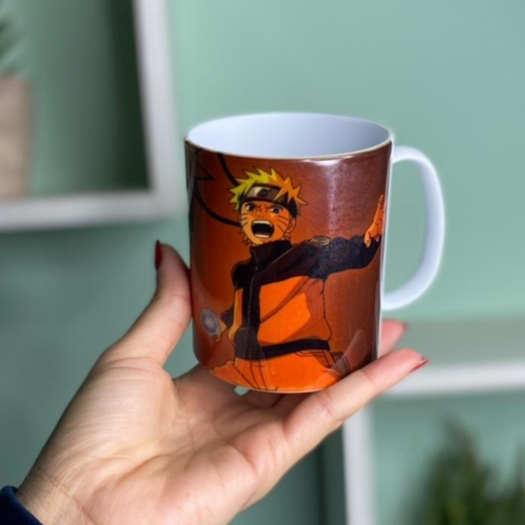 Caneca Naruto Shippuden Personalize com seu Nome