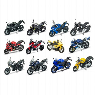 Coleção 12 Motos de Ferro em Miniatura 1/18 Review NINJA, CBR, BMW