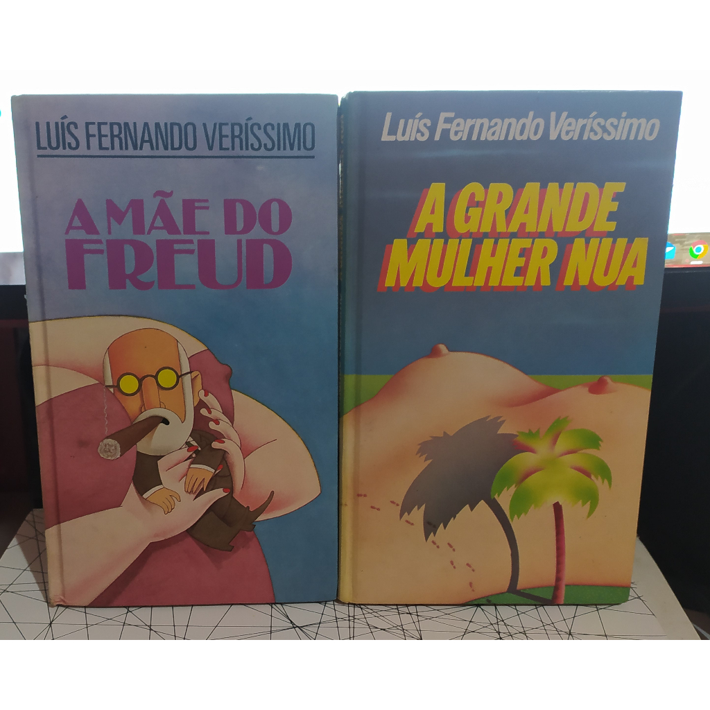 Livro A Grande Mulher Nua - A Mãe do freud / CAPA DURA Luis Fernando  Veríssimo | Shopee Brasil