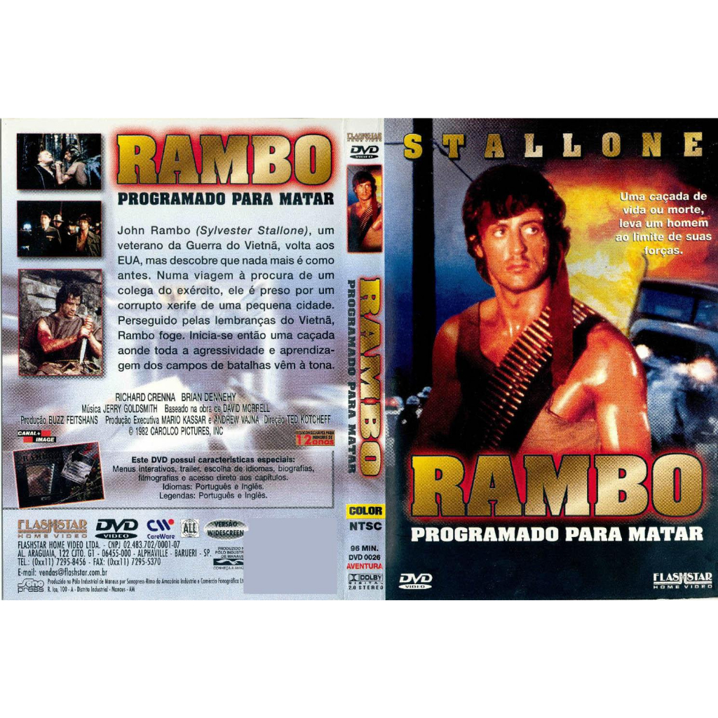 Dvd Edição Especial Seminovo do Filme ( Rambo 4 )