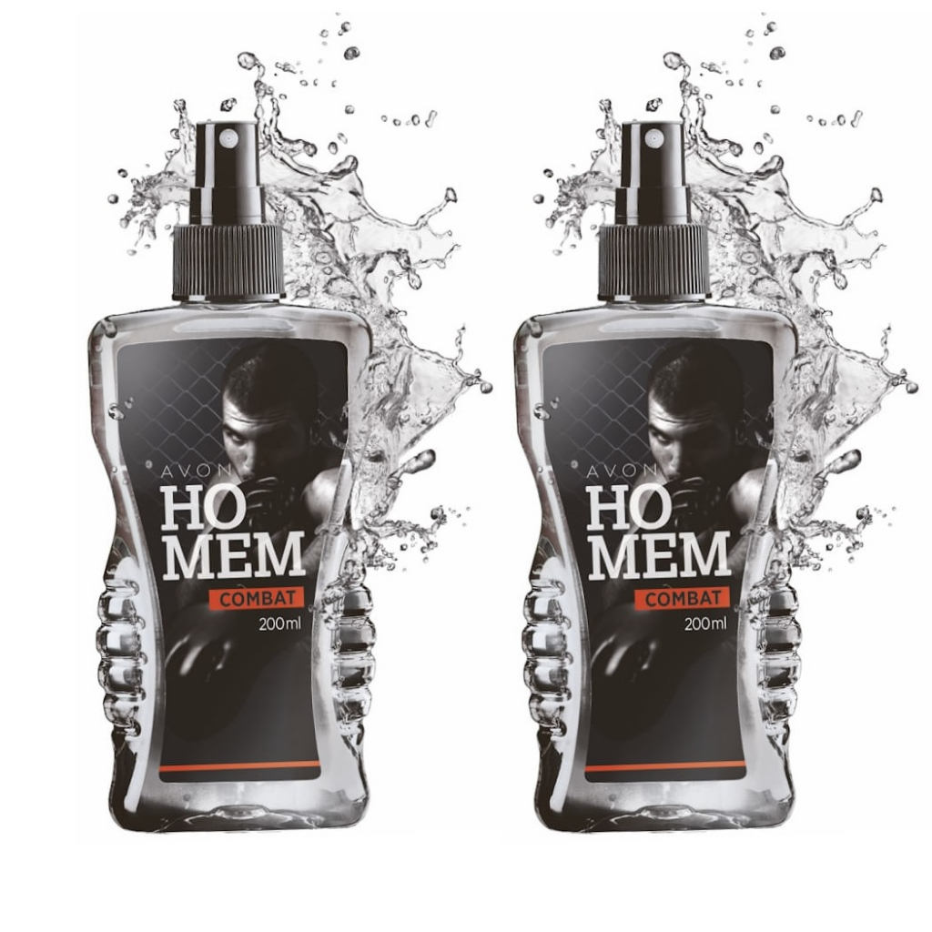 Kit c/2 Colônias Avon Homem Combat - 200ml Cada. | Shopee Brasil