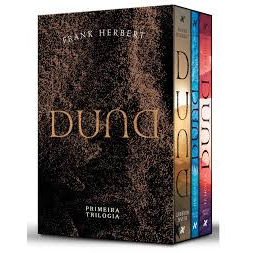 Box Duna: Primeira Trilogia + Mapa Arrakis - Frank Herbert (capa dura)