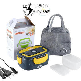 Marmita Elétrica Portatil Bivolt C/ Bolsa Termica para transporte P/Casa Carro Caminhão Taxi Uber