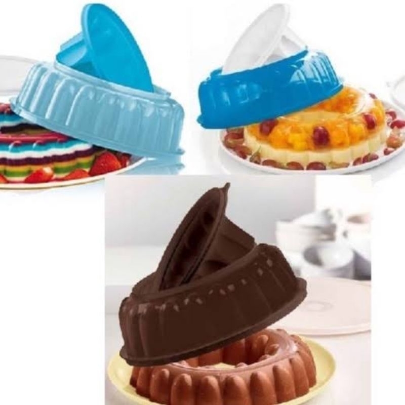 Modele Tupperware Forma Para Pudim Flan Gelatina Mousse 1,5 Litros ...