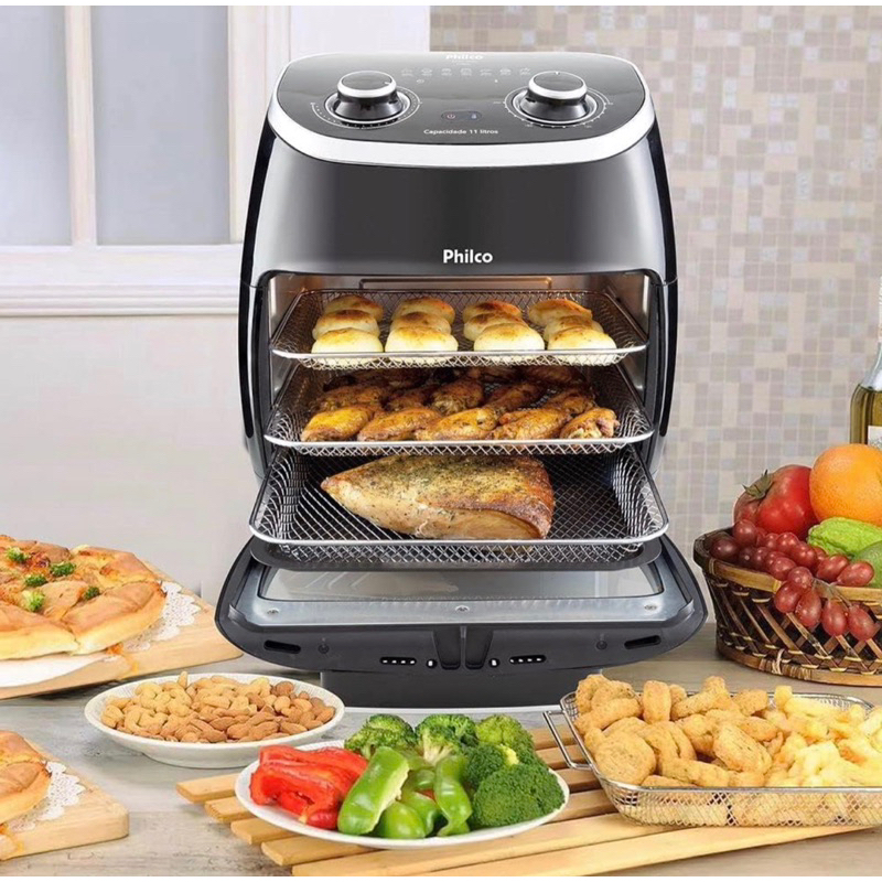 Fritadeira Air Fryer Oven Britânia BFR2100 4 em 1 1800W - Loja