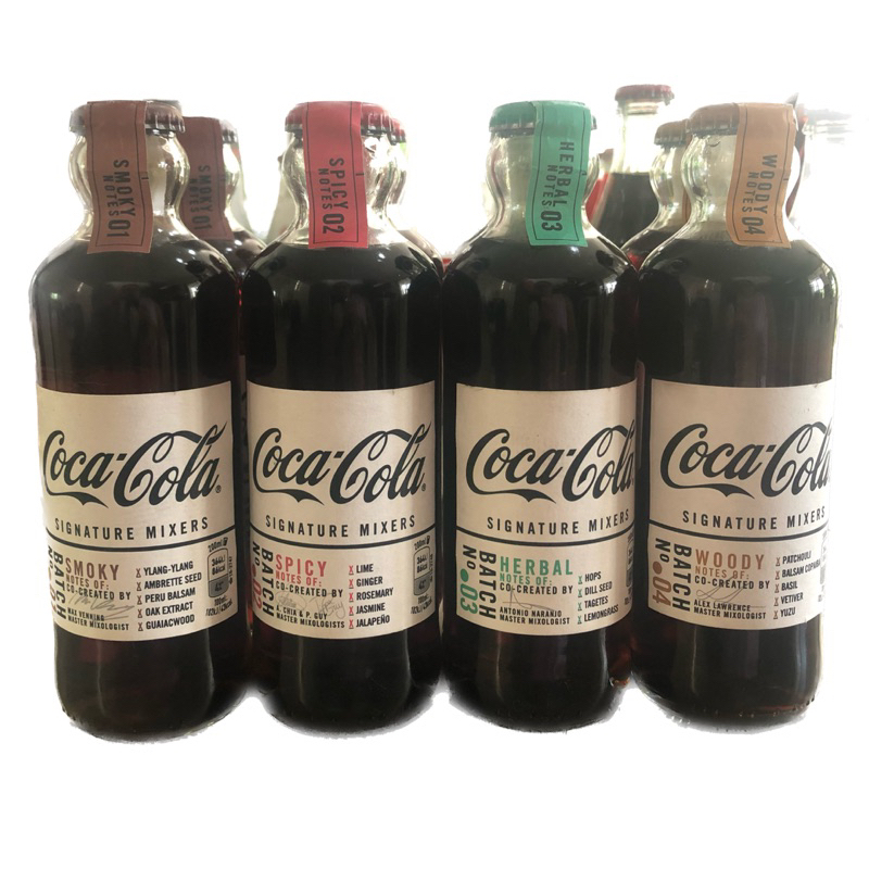 Coleção Completa Coca Cola Signature Mixer - Produto Importado