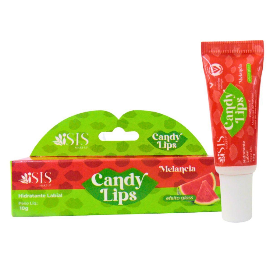 Hidratante Labial Candy Lips Melancia Vegano Isis Rezende Shopee Brasil